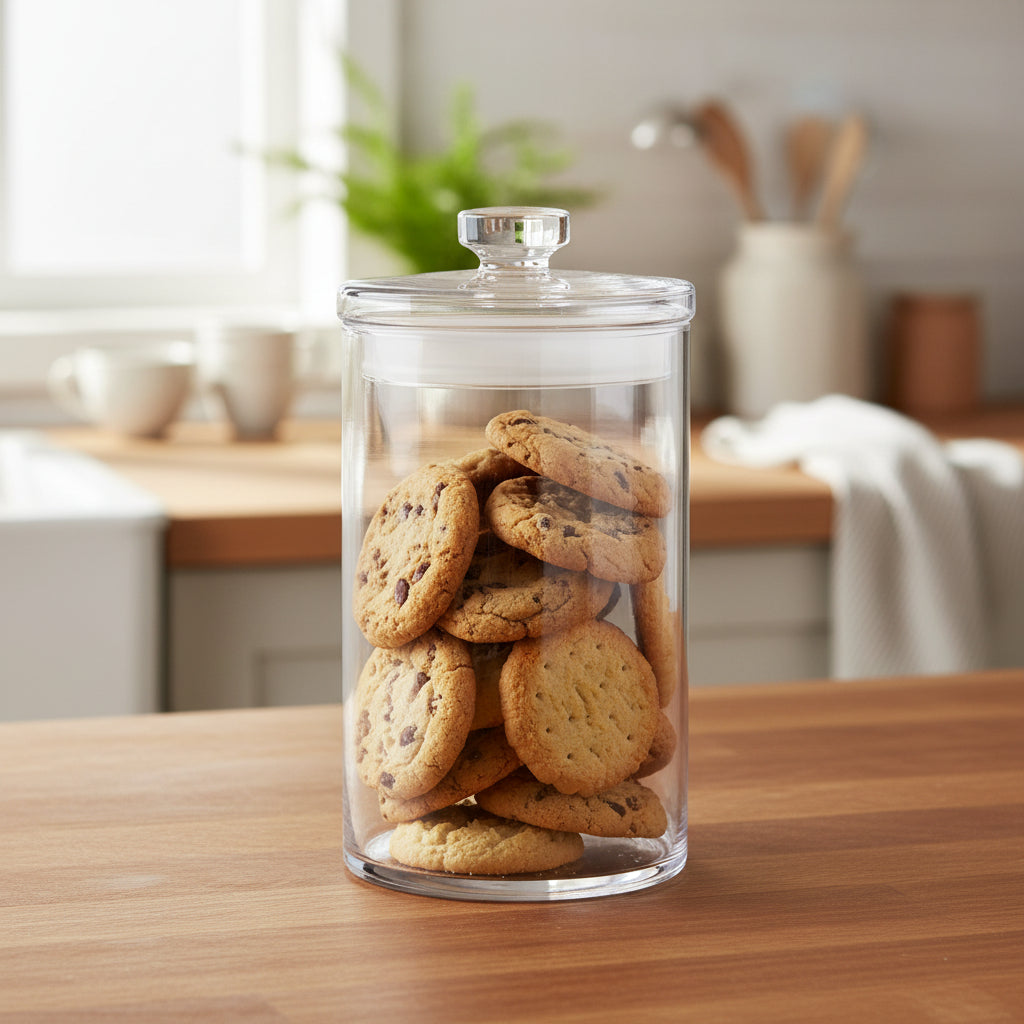 Decorative Cookie Glass Jar (22.7cm)