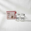 Danny Home Glass Salt & Pepper Shaker Jars 7cm