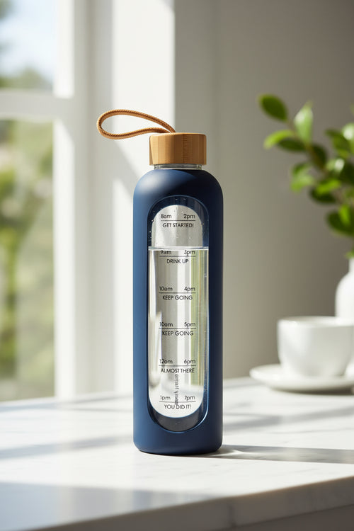 ( Buy 1 Get 1 Free ) The Quadra Architectural Square-Base Water Bottle