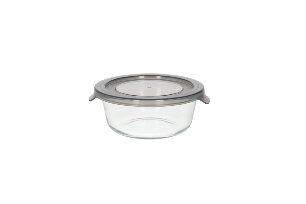 Borosilicate Round Glass Food Container (750ml)