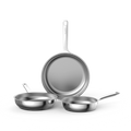 3-pc frying pan set Helix