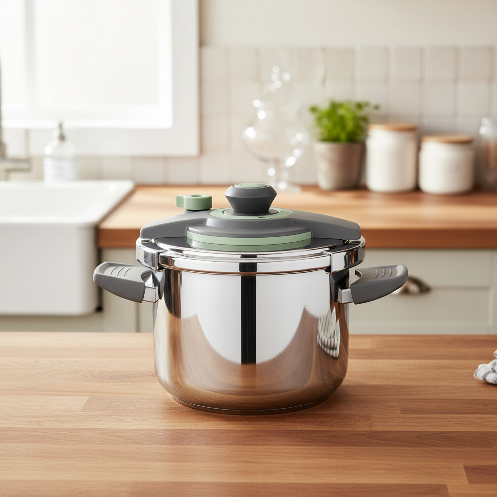 The Vita 6L High-Performance Stainless Steel Pressure Cooker