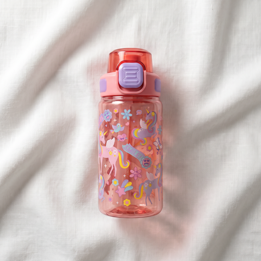 Plastic Water Bottle For Kids 550ml