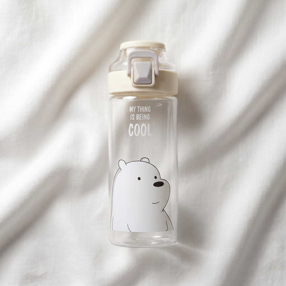 Eyun "NEVER GIVE UP" Sports Water Bottle 550ml