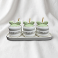 La Maya Bowtie 3 Pcs Spice Set W/Tray