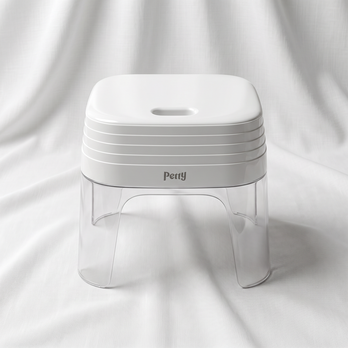 Acrylic bathroom chair