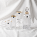 Assorted Gold Crystal Cups (19-Piece)
