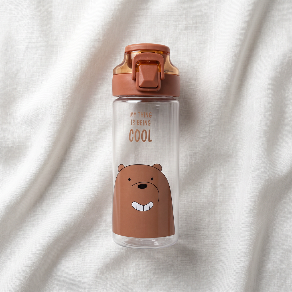 Eyun "NEVER GIVE UP" Sports Water Bottle 550ml