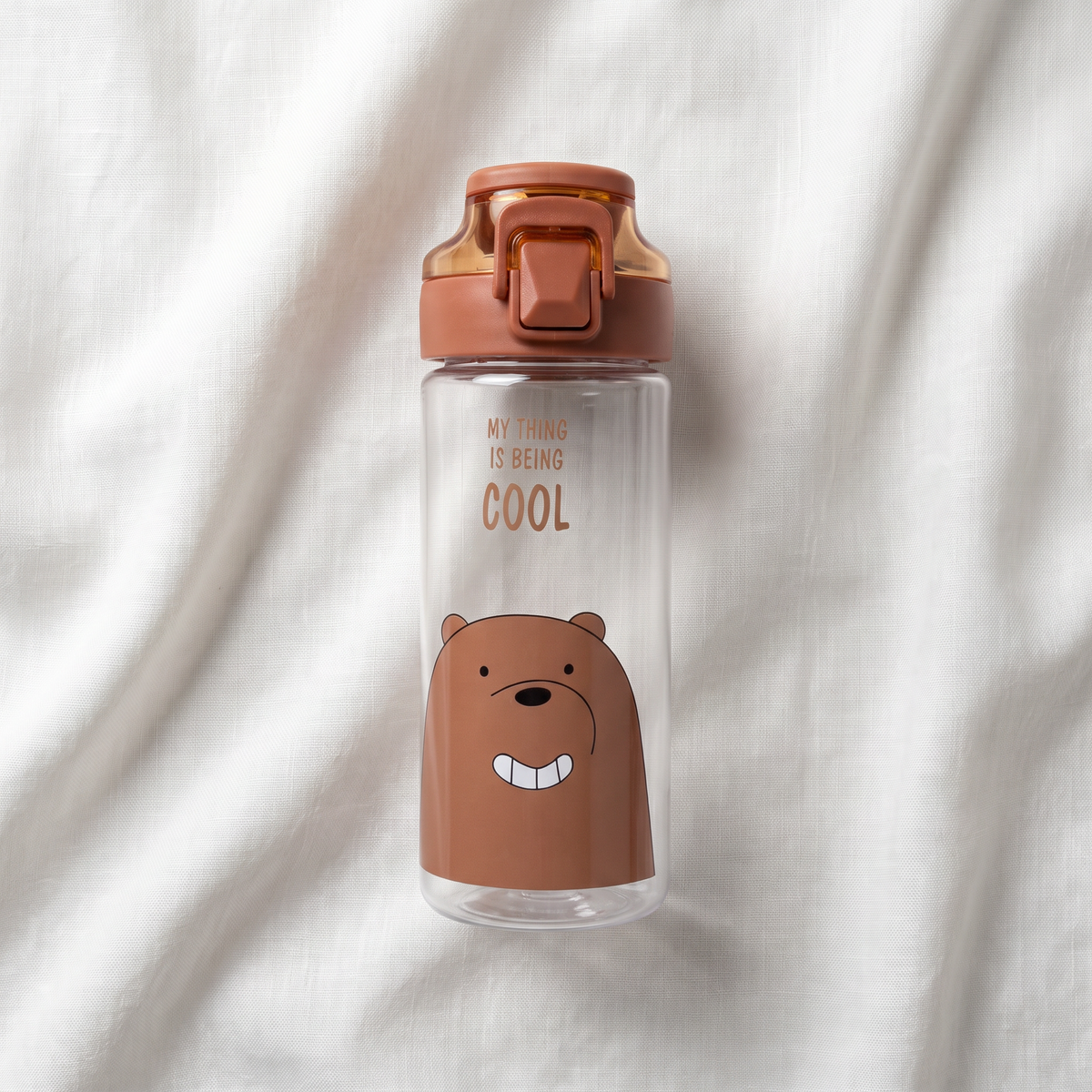 Eyun "NEVER GIVE UP" Sports Water Bottle 550ml