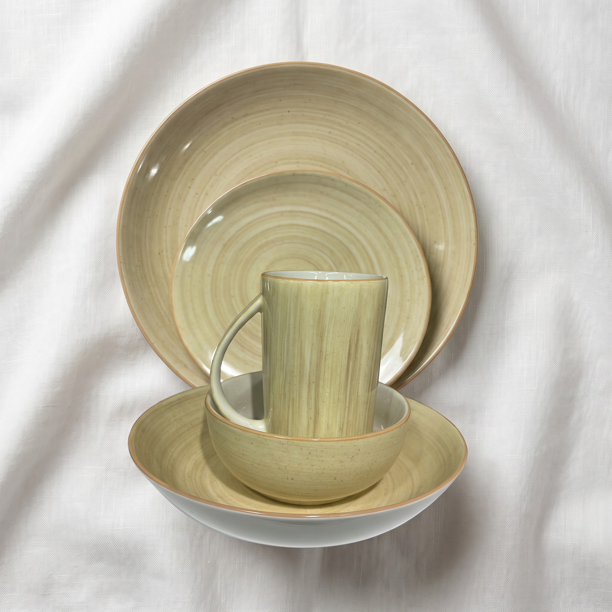Beige Dinner Set (36-Piece)