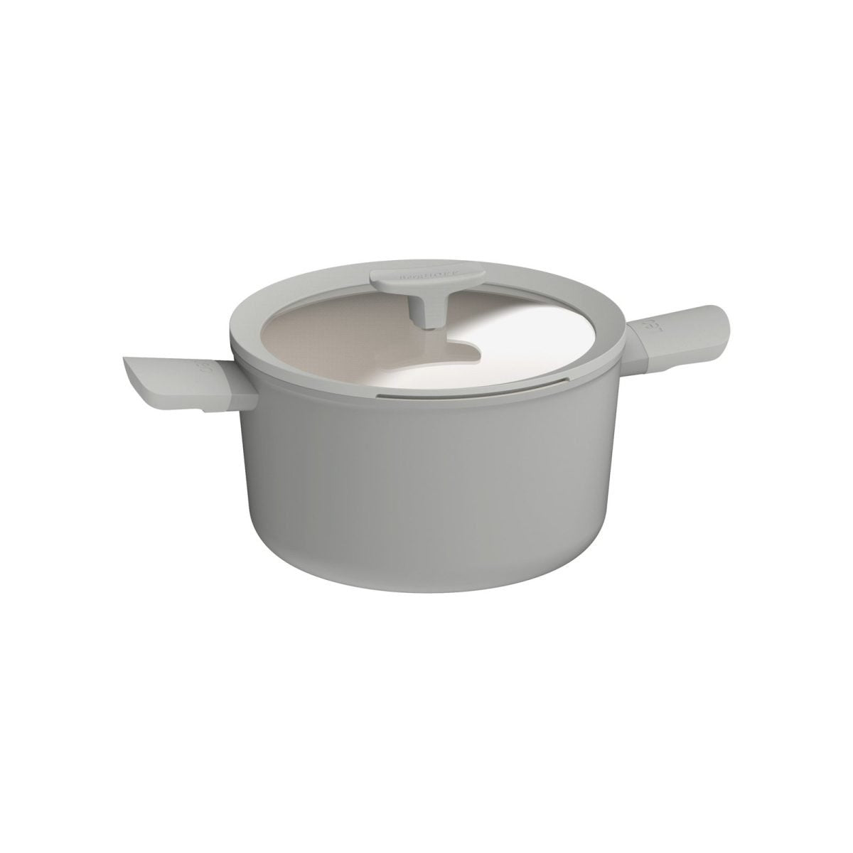 Covered stockpot non-stick Balance Moonmist 24x14cm