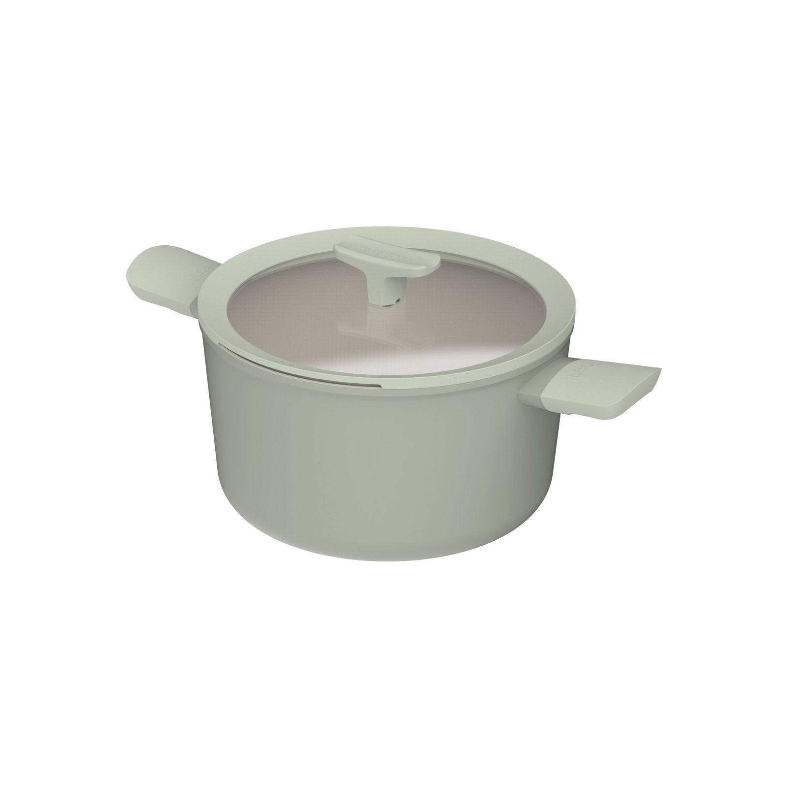Covered stockpot non-stick Balance Sage 24x14cm