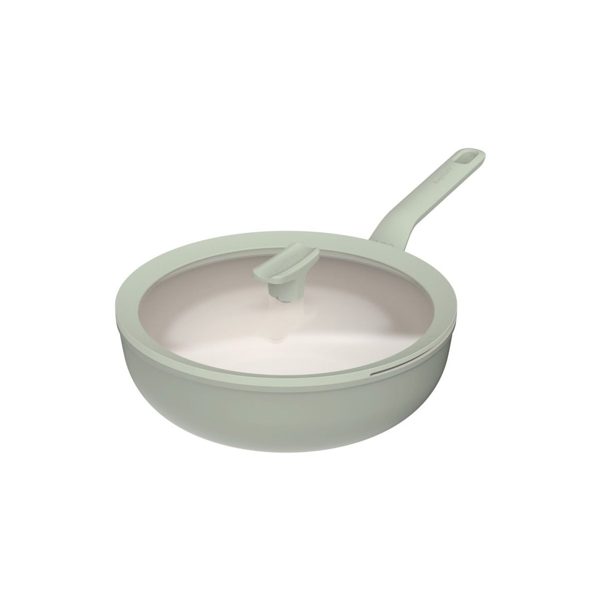 Covered wok non-stick Balance Sage 28cm