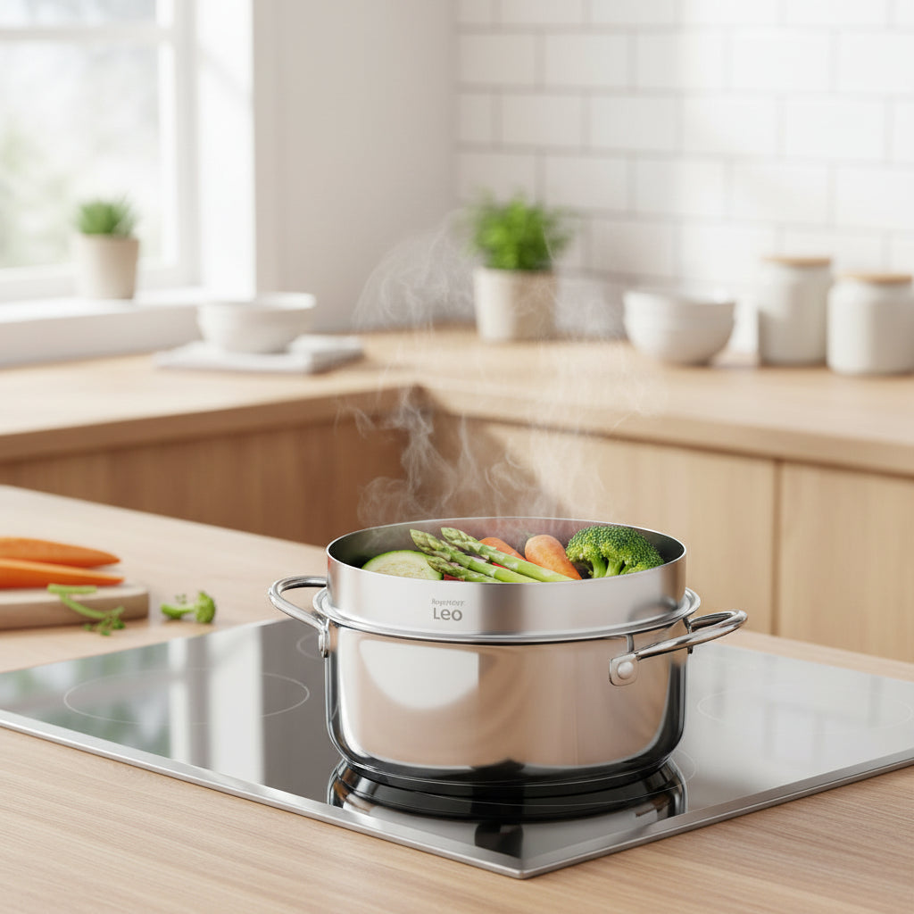 The Minimalist Culinary Studio (Steamer Insert Graphite 20-24cm)