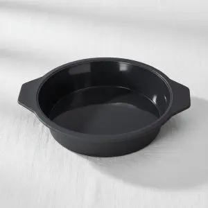 Premium Grey & Pink Silicone Cake Pan with Reinforced Frame (29.5cm)