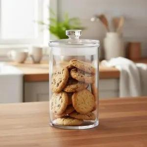 Decorative Cookie Glass Jar (22.7cm)