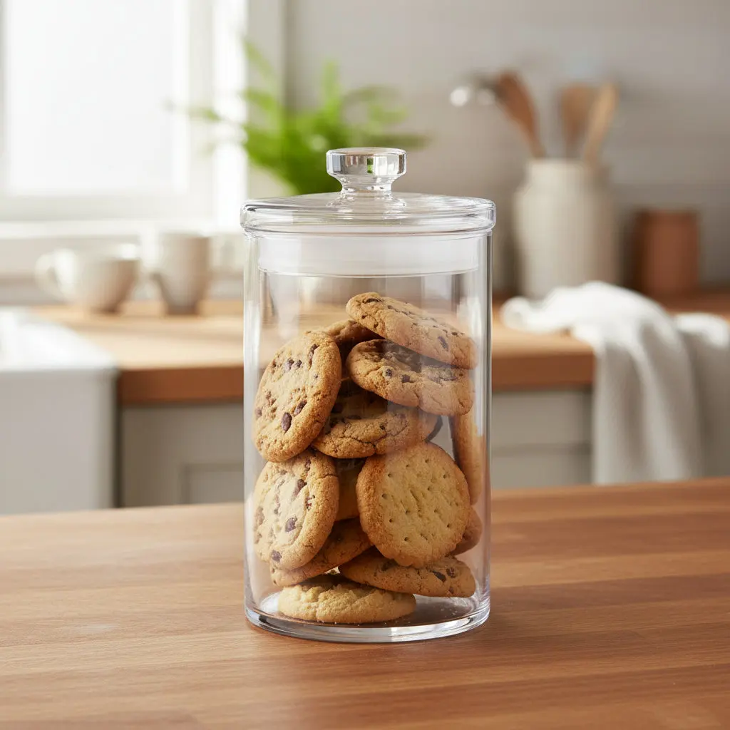 Decorative Cookie Glass Jar (22.7cm)