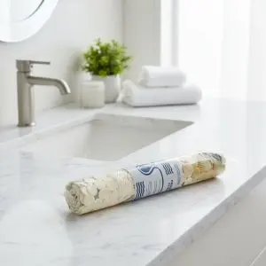 Patterned Bathlux Bathroom Set Table Runner (35cm) – Butterfly