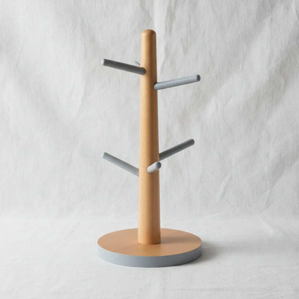 Wood Mugs Holder