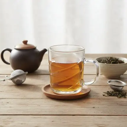 Glass Tea Mugs (6-Piece)