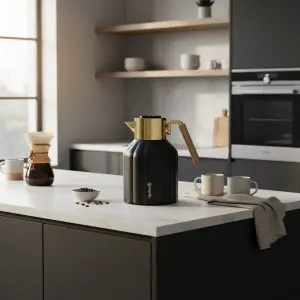 The Feenik Ribbed 1L Flask