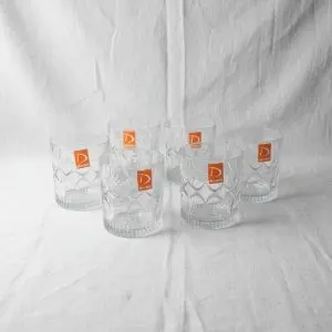Deli Glass 6-Piece Glass tea cup set 320mm