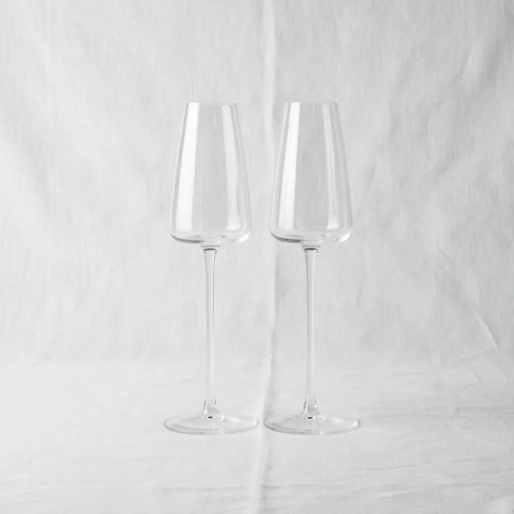 ( Buy 1 Get 1 Free ) Glass Champagne Flute Glass Set (2-Piece) ( Buy 1 Get 1 Free ) Glass Champagne Flute Glass Set (2-Piece)
