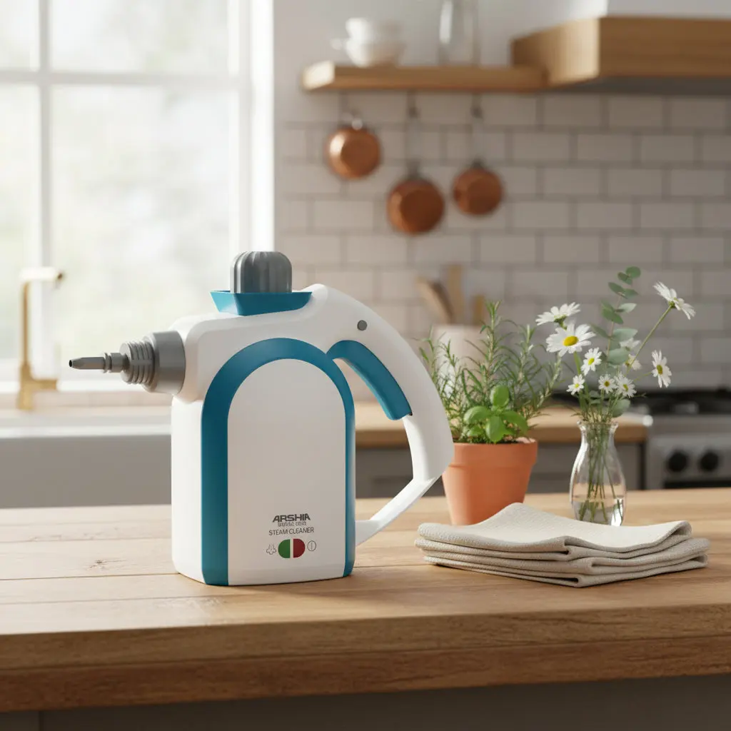 The Arshia 1000W High-Pressure Compact Steam Cleaner
