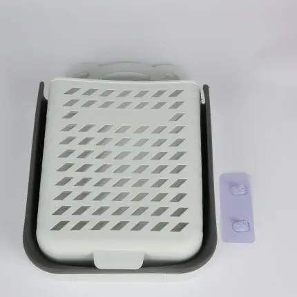 White Wall Folding Basket 48x34x48cm