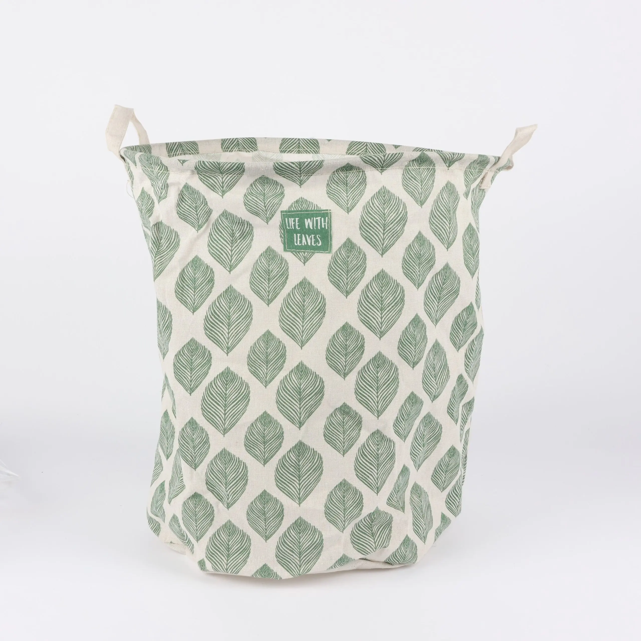 Pattern Printed Circular Storage Basket