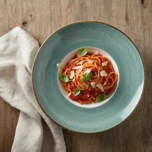 The Meridian Minimalist Porcelain Individual Plate