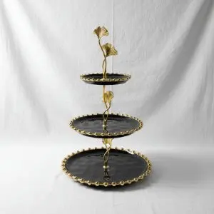 The Elegant 3-Tier Ceramic Decorative Candy & Dessert Tray