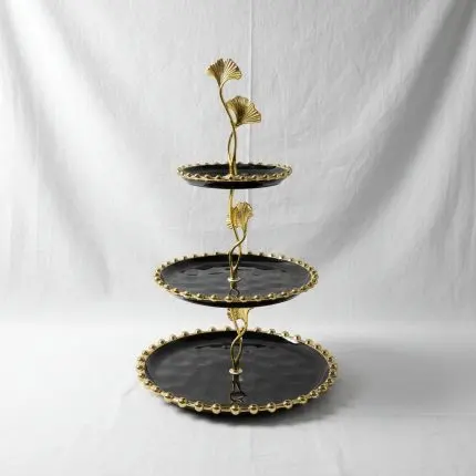 The Elegant 3-Tier Ceramic Decorative Candy & Dessert Tray