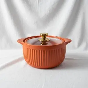 Porcelain Pot – Orange (3180)