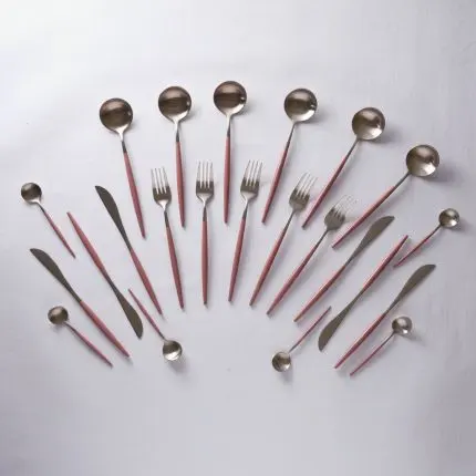 Spoons (4-Piece) – Pink – C12-10