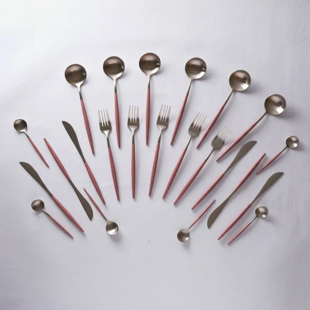 Spoons (4-Piece) – Pink – C12-10 Spoons (4-Piece) – Pink – C12-10
