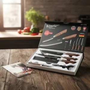 Professional Zepter Ceramic 6-Piece Kitchen Knife Set