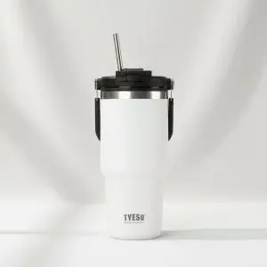 TYESO ROAM Tumbler 2.0 with Flip Straw & Sip Lid (750ml)