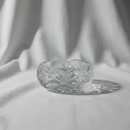 The Minimalist Living Pavilion (Glass Round Patterned Ashtray)