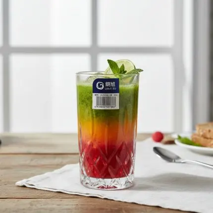 Long Glass Cup (6 Pieces)