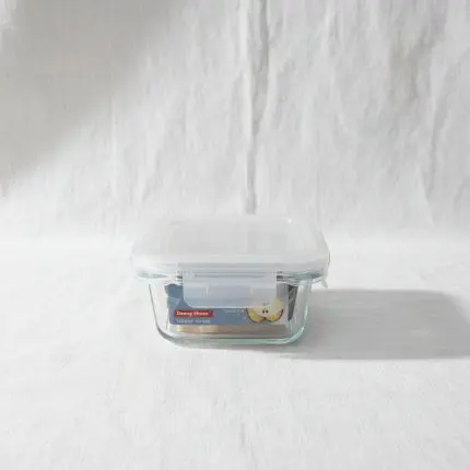 The Prism Minimalist Squared Borosilicate Food Container (500ml)