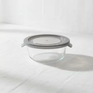 Borosilicate Round Glass Food Container (750ml)