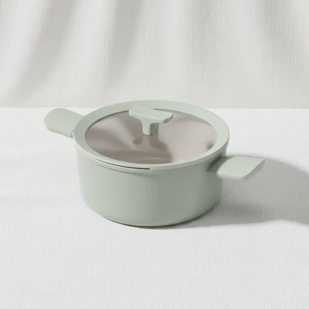 Covered stockpot non-stick Balance Sage 24×11,50cm Covered stockpot non-stick Balance Sage 24×11,50cm