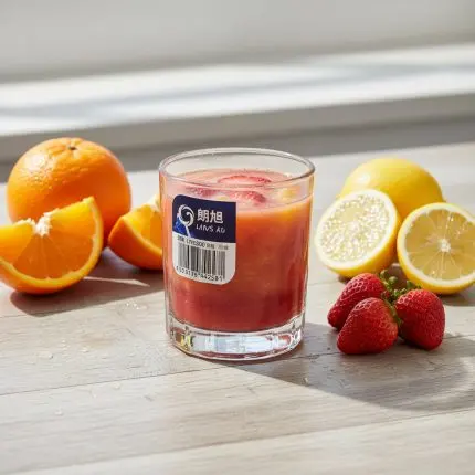 Glass Juice Cup (6-Piece)