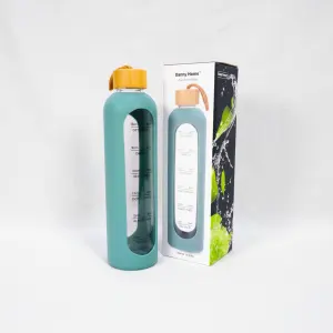( Buy 1 Get 1 Free ) The CrystalPure High-Clarity Minimalist Water Bottle