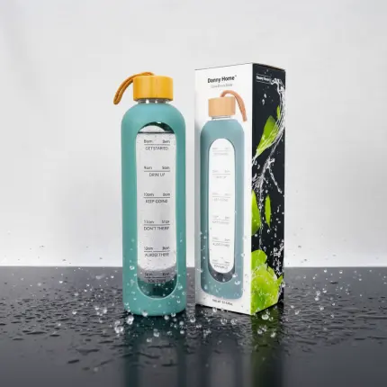 ( Buy 1 Get 1 Free ) The CrystalPure High-Clarity Minimalist Water Bottle