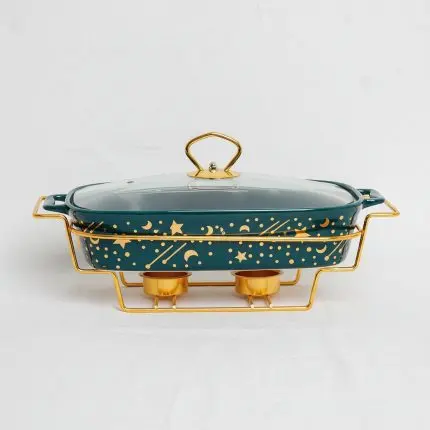 Artisan Elegant Ceramic Serving Dish