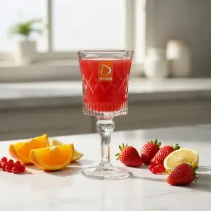 Glass Juice Cup (160ml, 6-Piece) – TK518-1D
