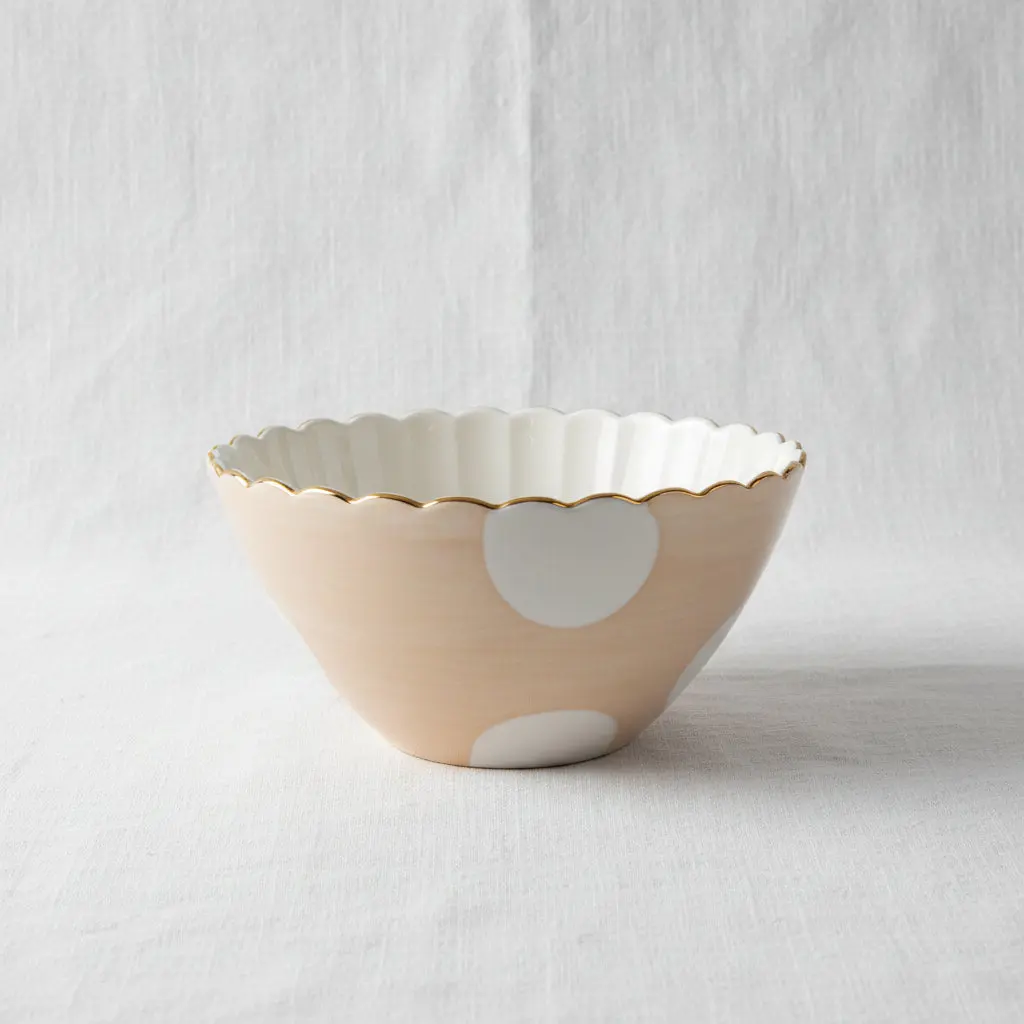 La Maya Pink Porcelain Bowl