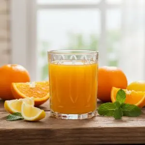 Glass Juice Cup (6-Piece)